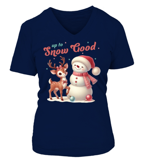 Snow Good V-neck T-Shirt Woman