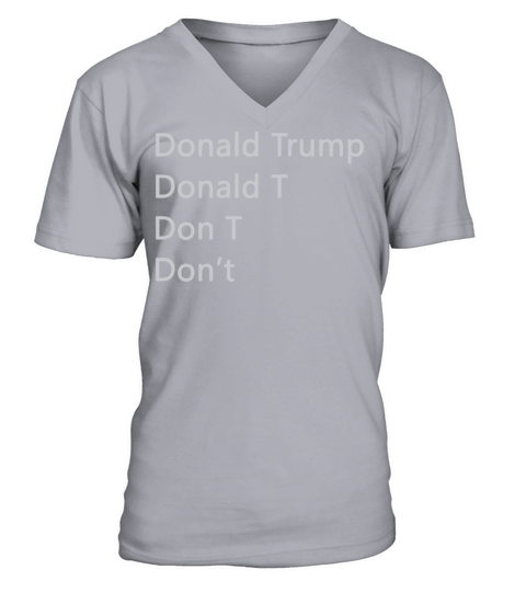 Donald Don t V-Neck T-shirt
