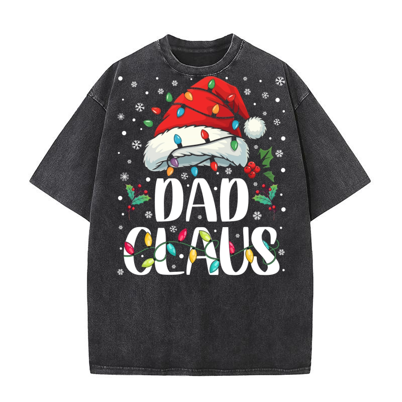 DAD CLAUS Washed T-Shirt