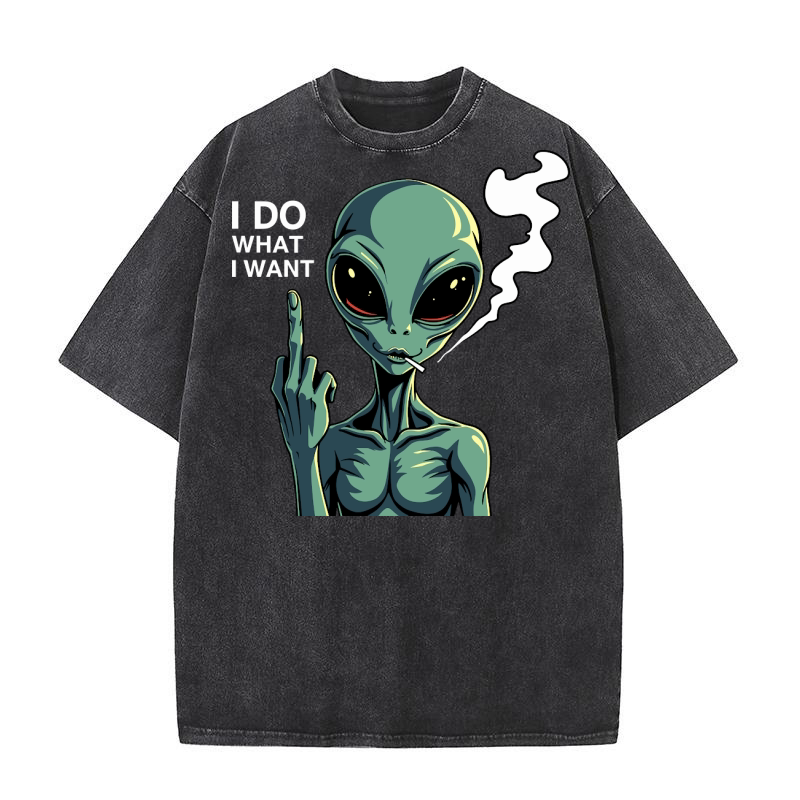 I Do What I Want13 Washed T-Shirt