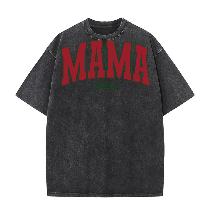 MamaClausVarsity Washed T-Shirt