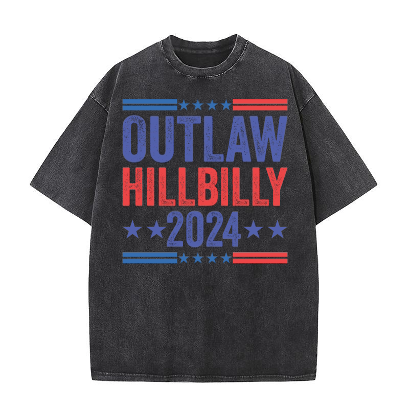 Outlaw Hillbilly 2024 Washed T-Shirt