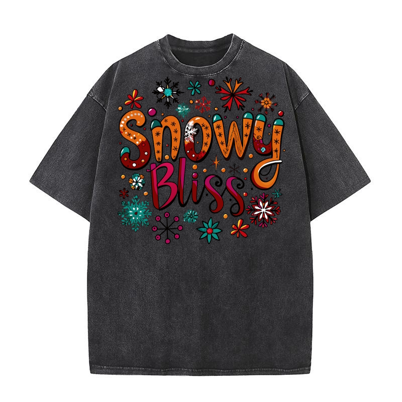snowy bliss Washed T-Shirt