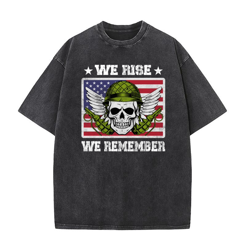 We Rise, We Remember Washed T-Shirt