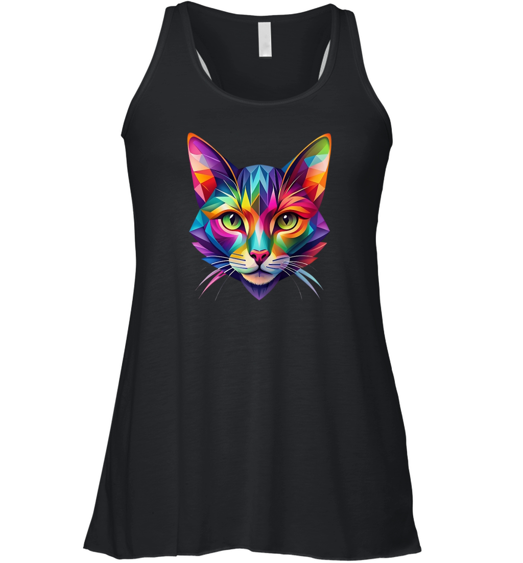 Cat Logo Women's Flowy Tank Top