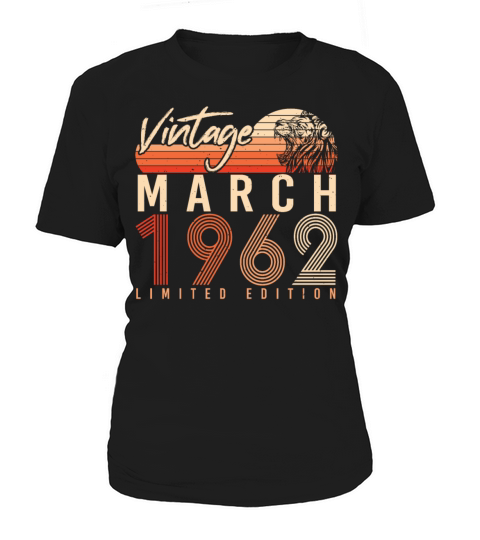 1962 March Vintage Limited Women's T-Shirt
