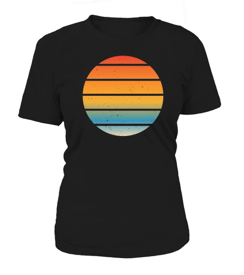 Vintage Retro Sunset (2) Women's T-Shirt