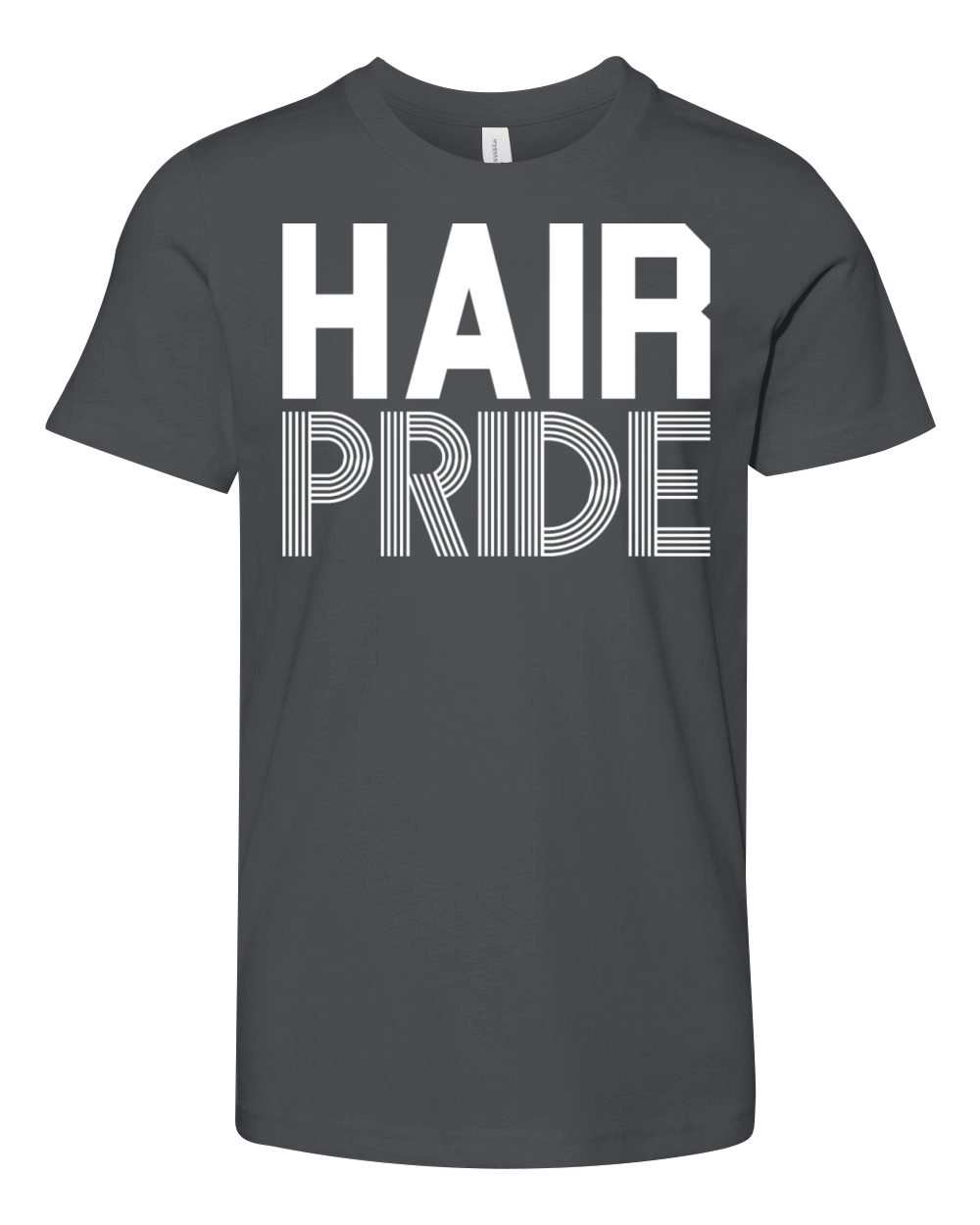Hair Pride Funny Gift Black Hair shirt Kind Pride Youth Unisex Jersey Tee