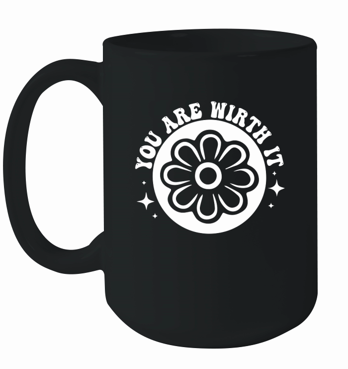 Give Yourself Time SVG Inspirational PNG 2 White Ceramic Mug
