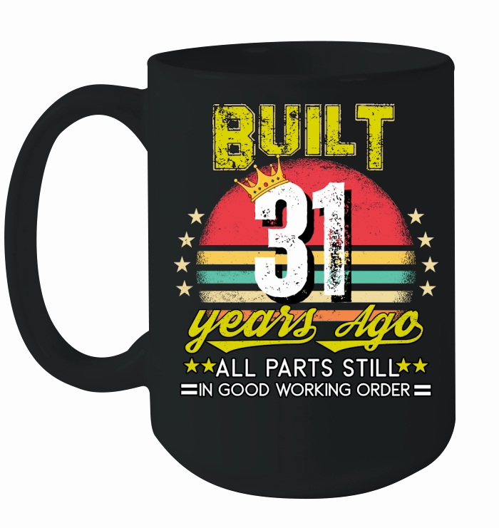Vintage Birthday 31 Ceramic Mug