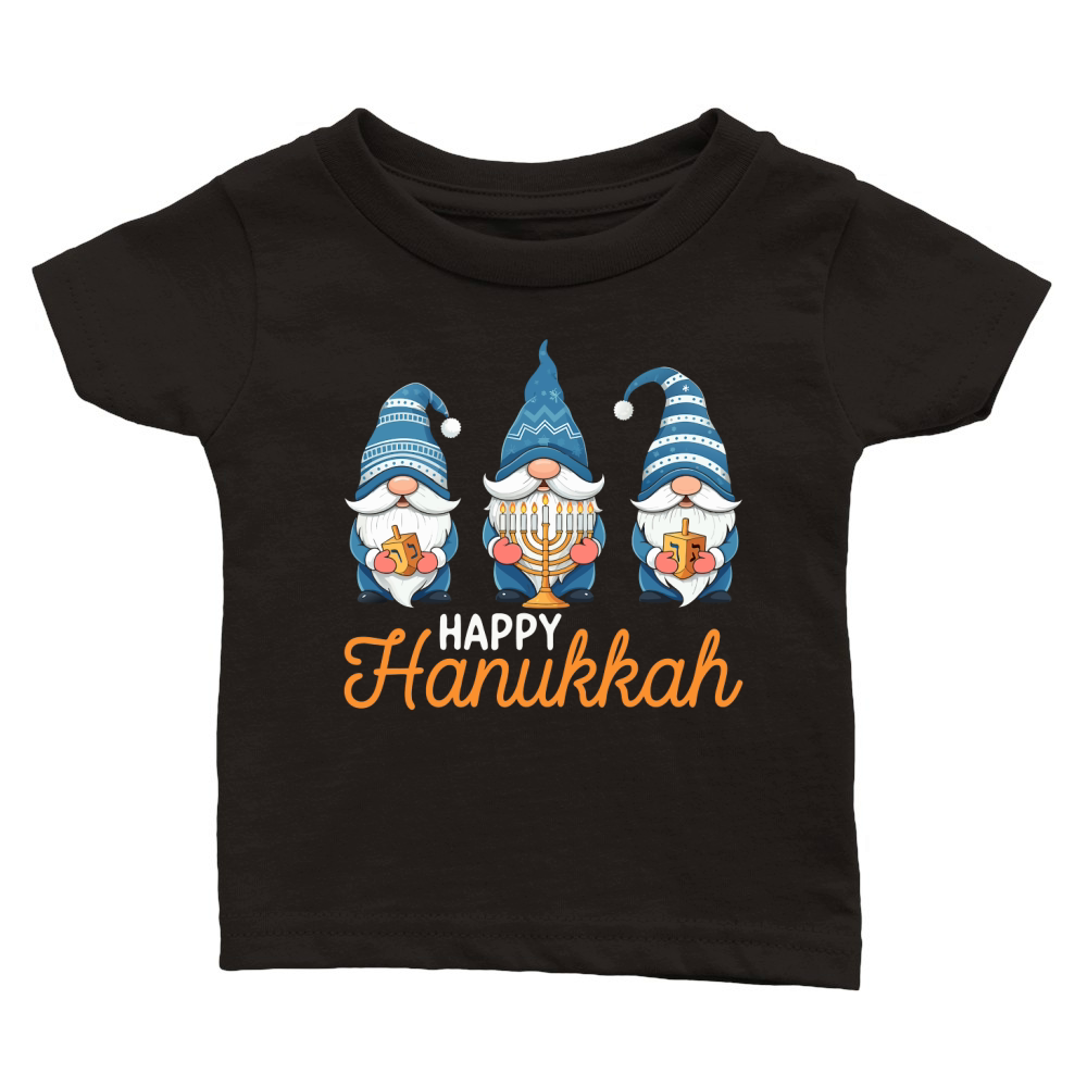 happy hanukka 1.04 Classic Baby Crewneck T-shirt