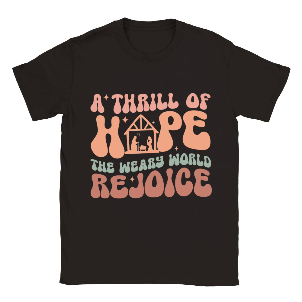 A thrill of hope Classic Kids Crewneck T-shirt