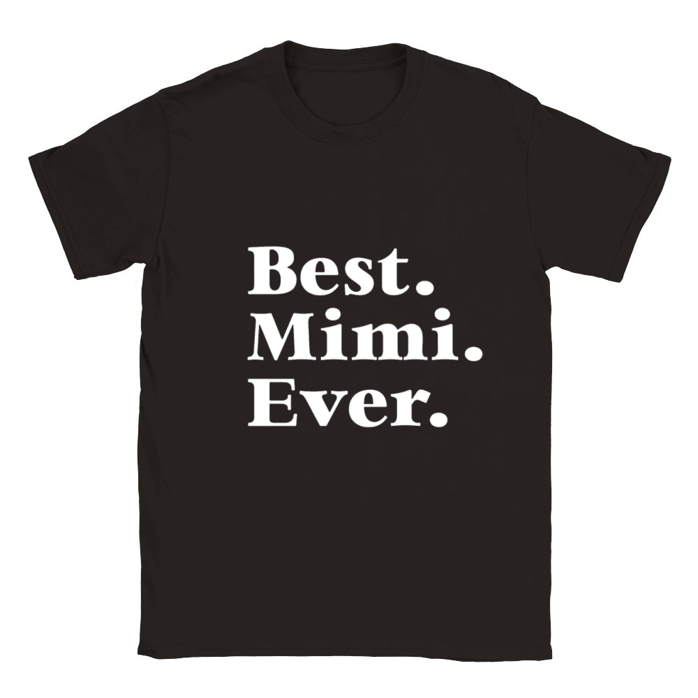 Best Mimi Ever Mother s Day Gift for Mom Or Grandm Classic Kids Crewneck T-shirt