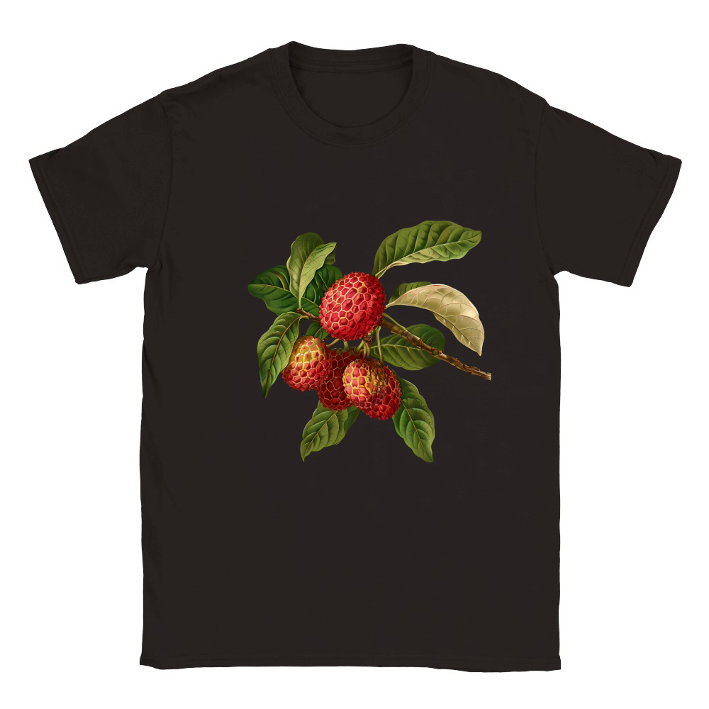 Lychee Spiky Sweetness Vintage Fruit Classic Kids Crewneck T-shirt
