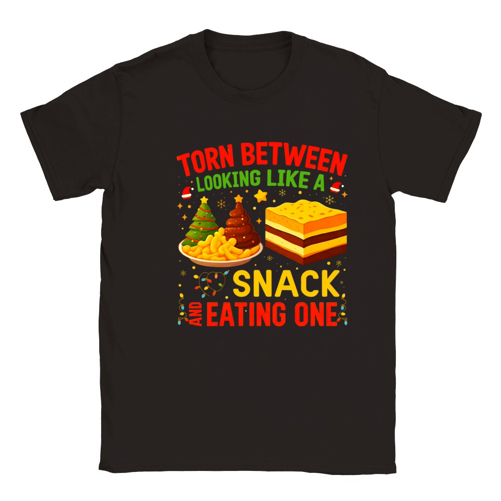 torn between looking like a snack and eating it Classic Kids Crewneck T-shirt