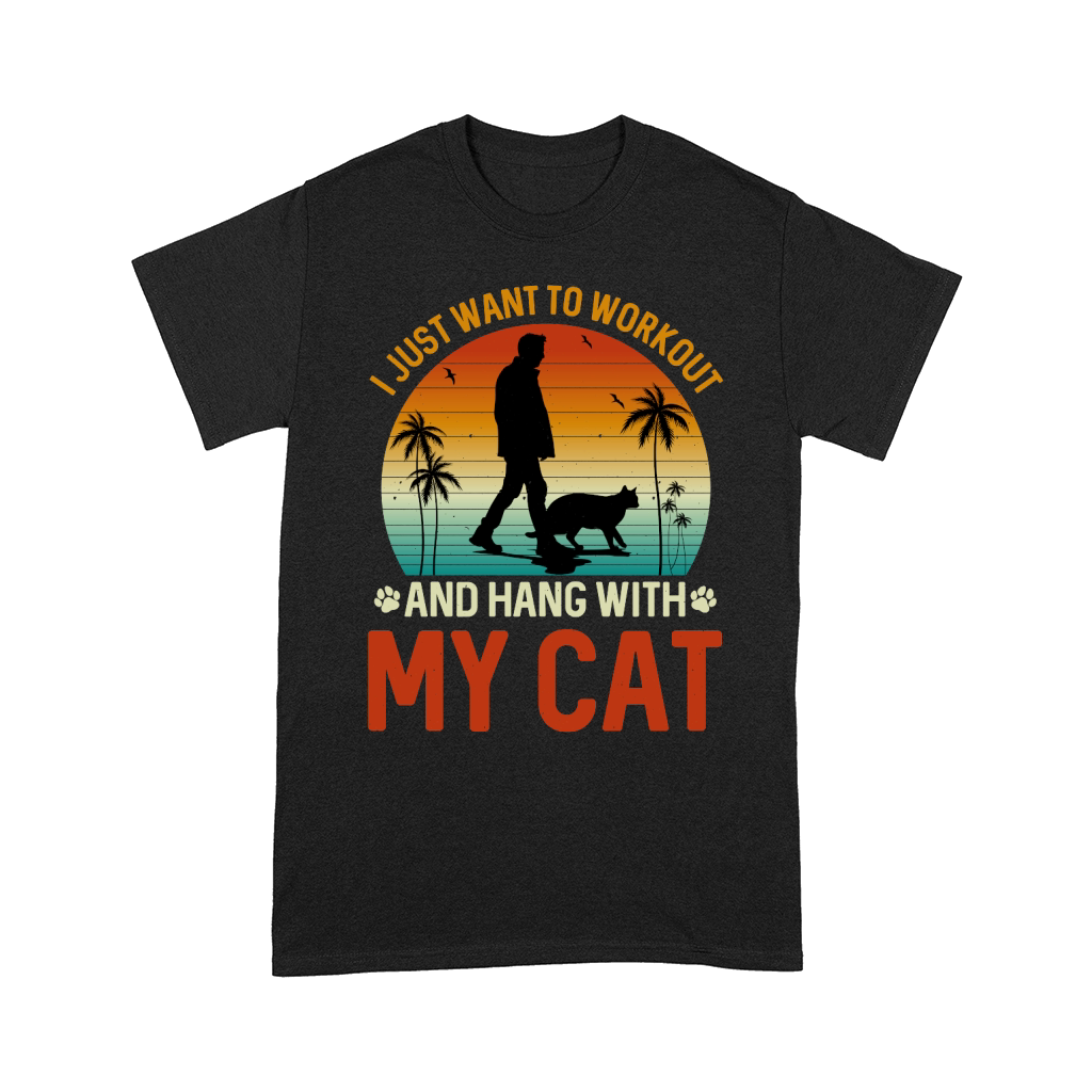 Workout with My Cat Comfort T-shirt
