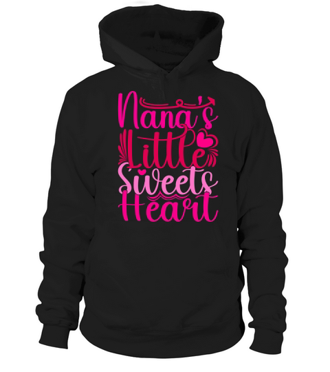 Nanas Little Sweets Heart Hoodie Unisex