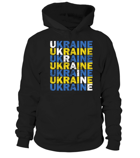 Ukraine Vintage Flag Shirt Ukrainian Gifts Hoodie Unisex