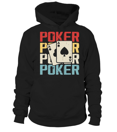 Vintage Casino Poker Hoodie Unisex