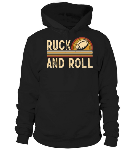 Vintage Rugby Player ruck and roll Hoodie Unisex