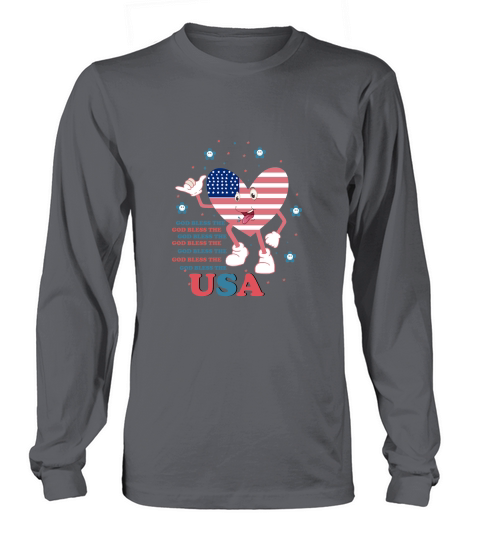 God Bless The Usa 02 Long sleeved Unisex