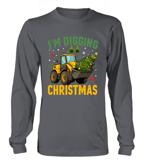 Im digging christmas Long sleeved Unisex