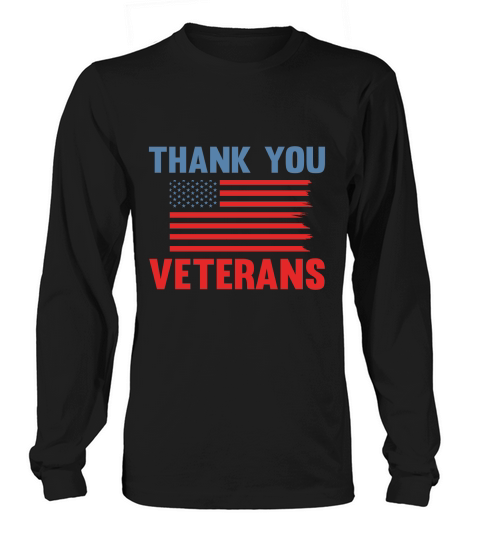 Thank you veterans 02 Long sleeved Unisex