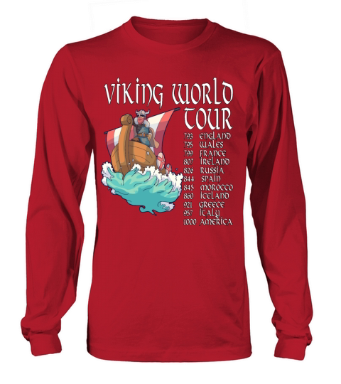 Viking World Tour Vikings Valhalla Odin for a Men Long sleeved Unisex