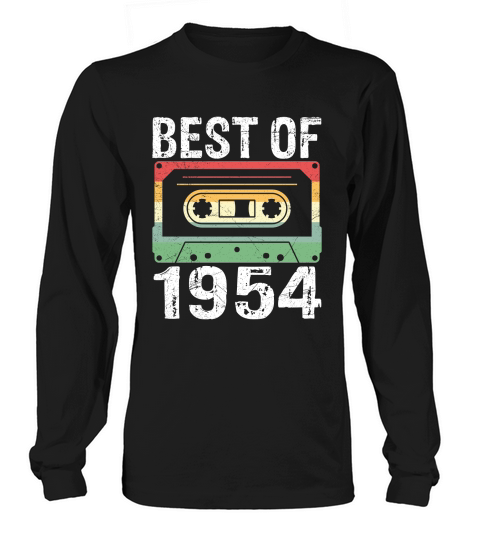 Vintage Best of 1954 Birthday Long sleeved Unisex