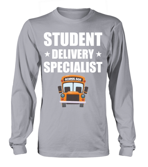 Yellow Schoolbus Driver Student Delivery Long sleeved Unisex