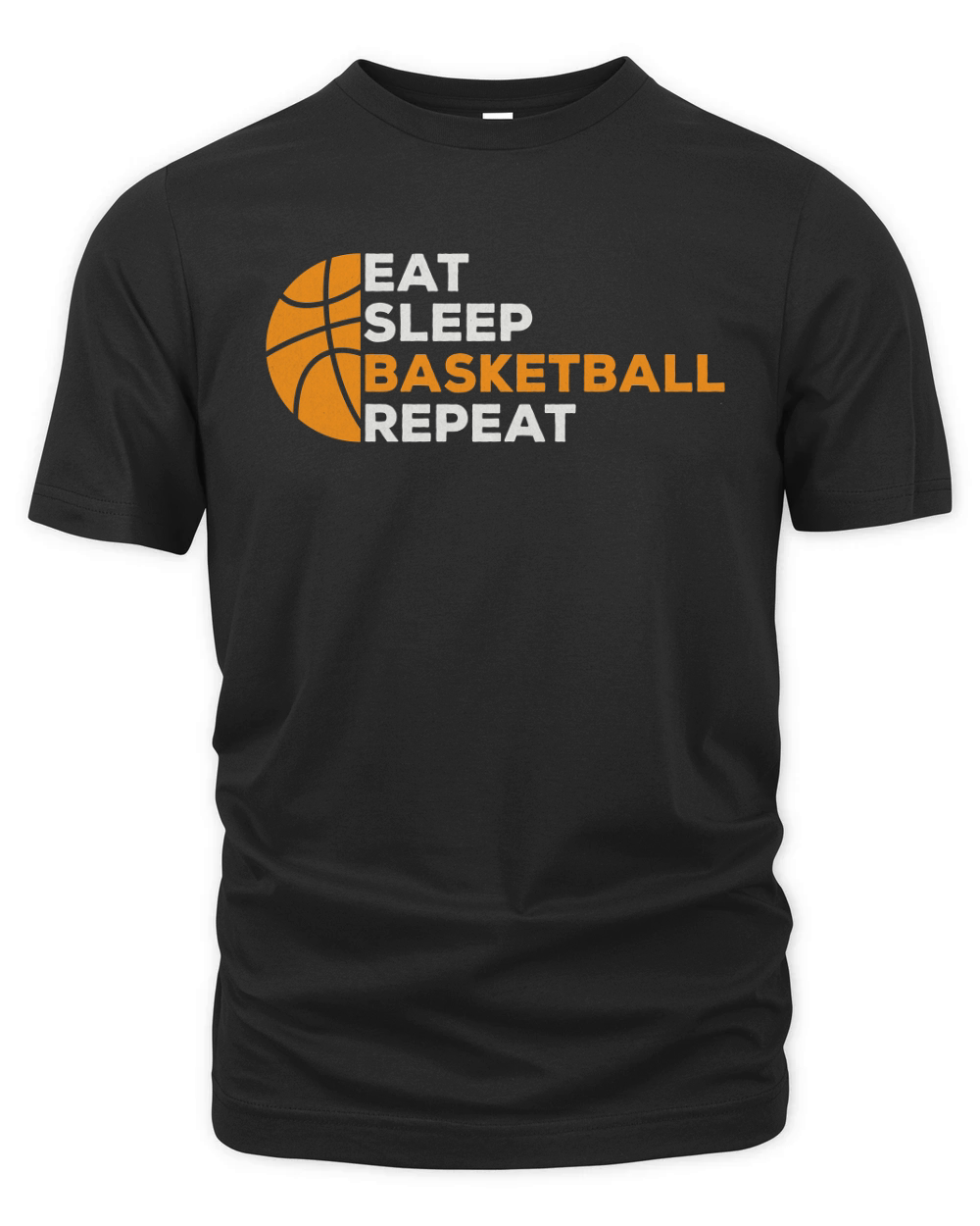Basketball Coach Eat Sleep Basketball Repeat 1.01 Organic Unisex T-shirt