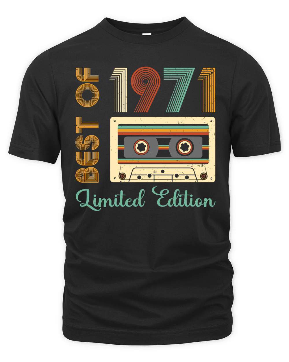 Best of 1971 Limited Edition T Shirt Design (1) Organic Unisex T-shirt