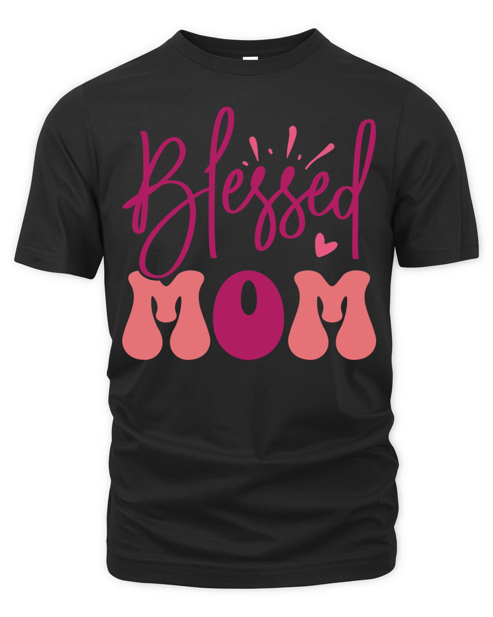 Blessed Mom SVG Organic Unisex T-shirt
