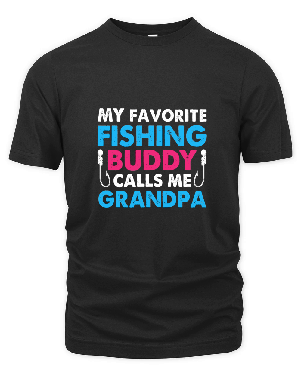 My Favorite Fishing Buddy Calls Me Grandpa 1 Organic Unisex T-shirt