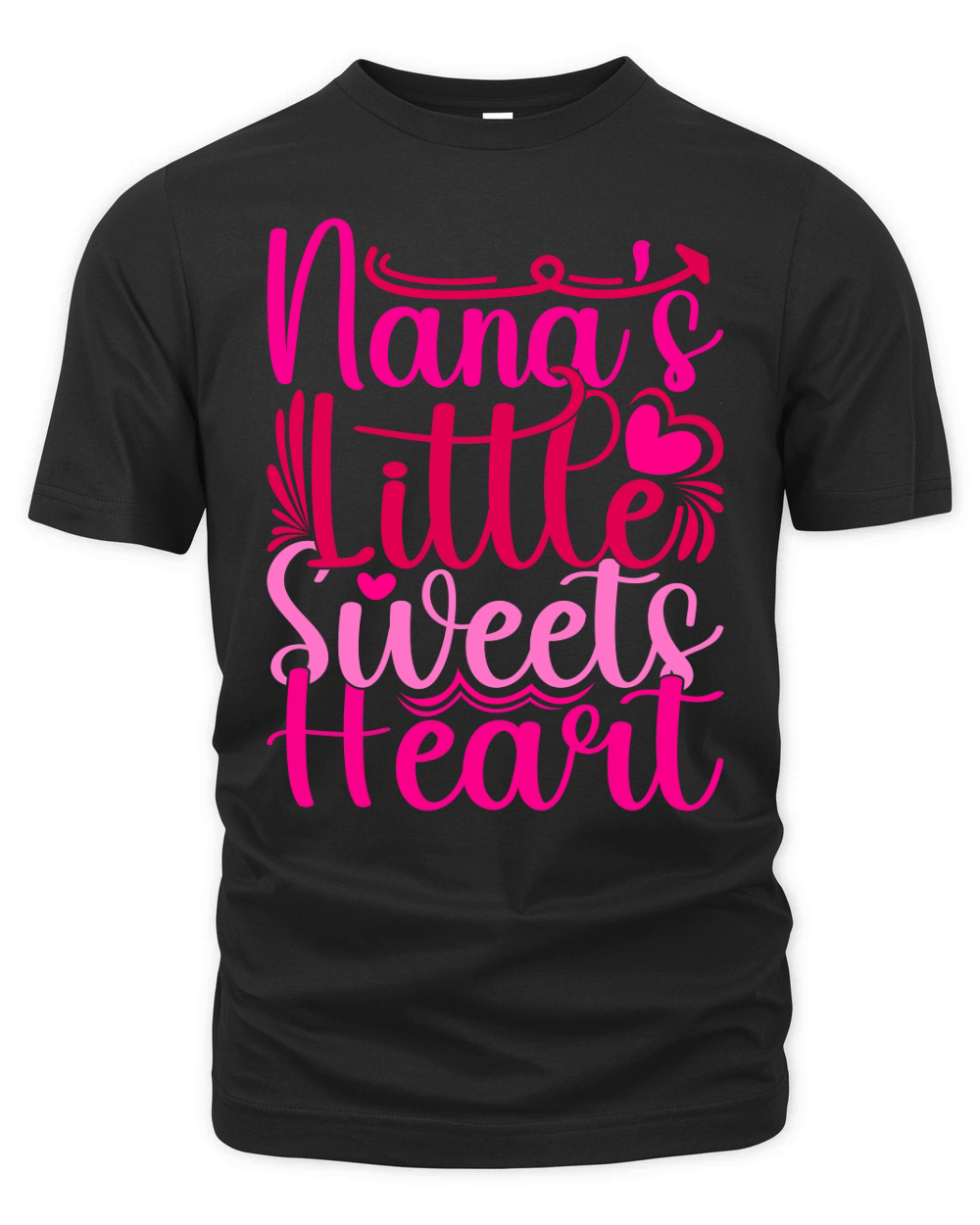 Nanas Little Sweets Heart Organic Unisex T-shirt