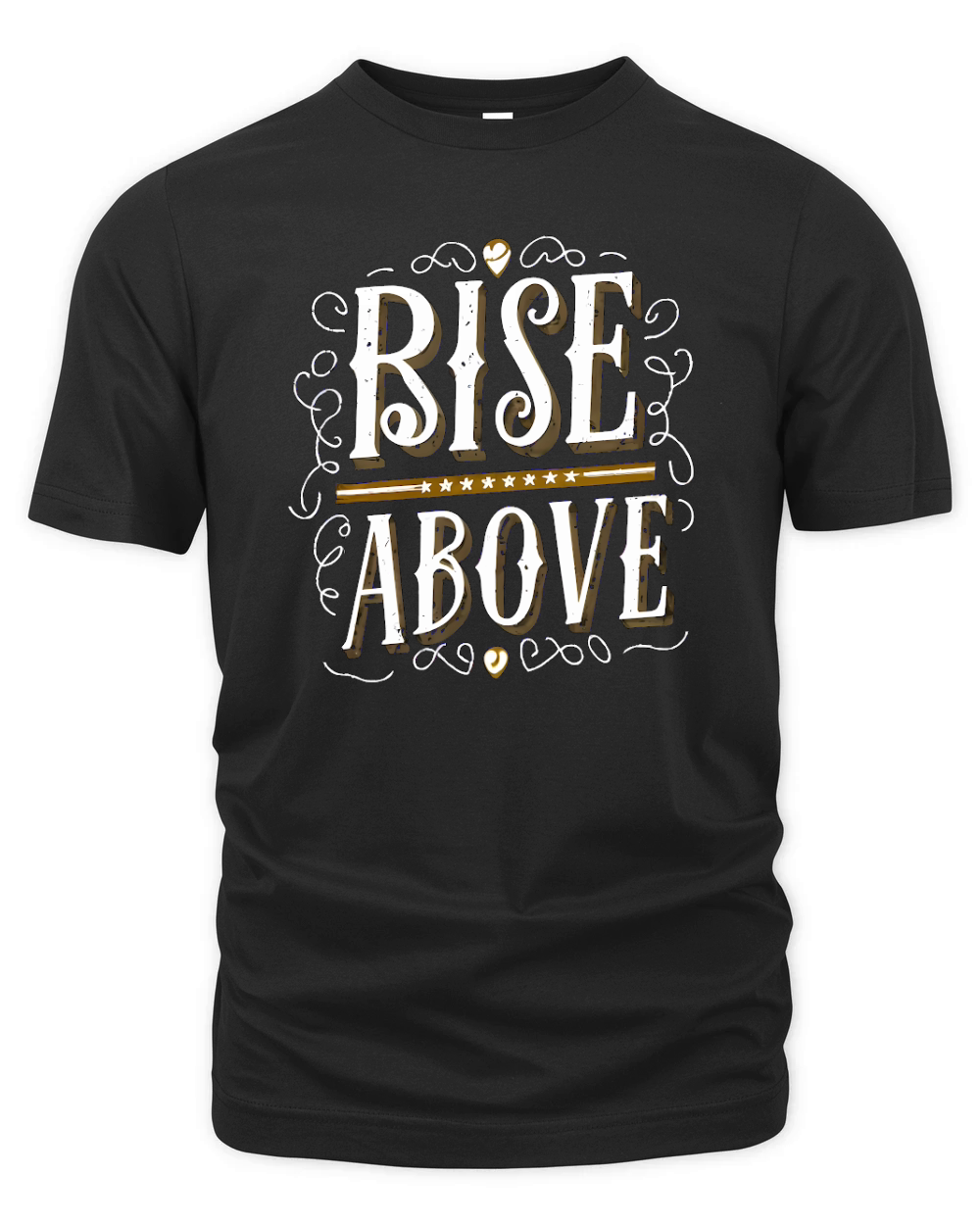 Rise above Organic Unisex T-shirt