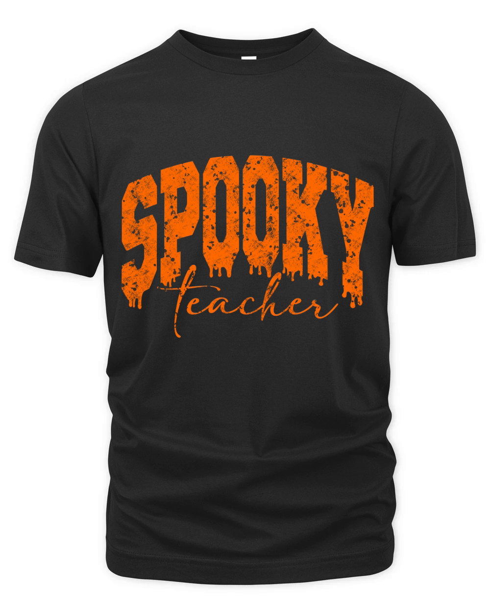 Spooky Teacher 2 Organic Unisex T-shirt