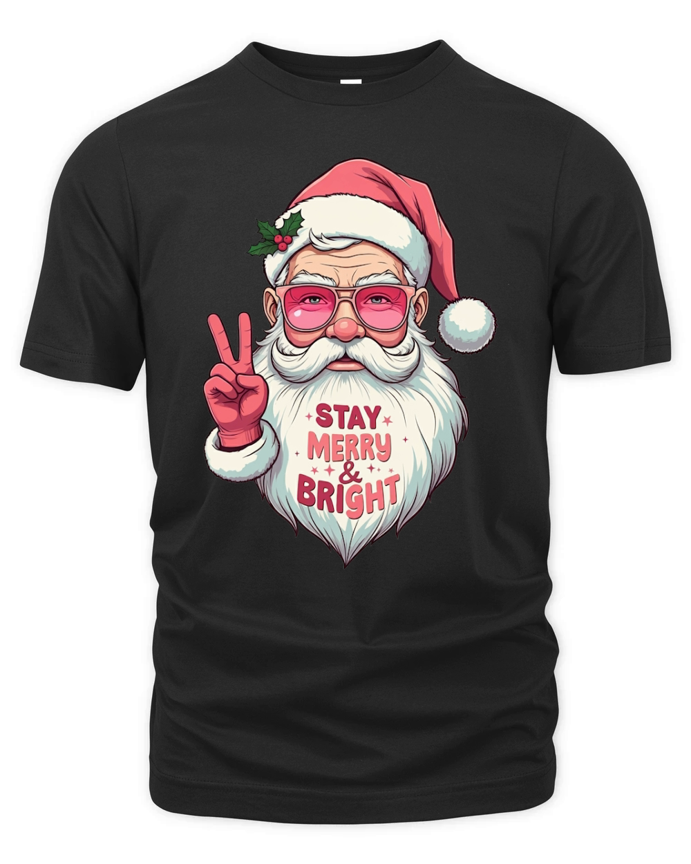 Stay merry & bright 3 Organic Unisex T-shirt