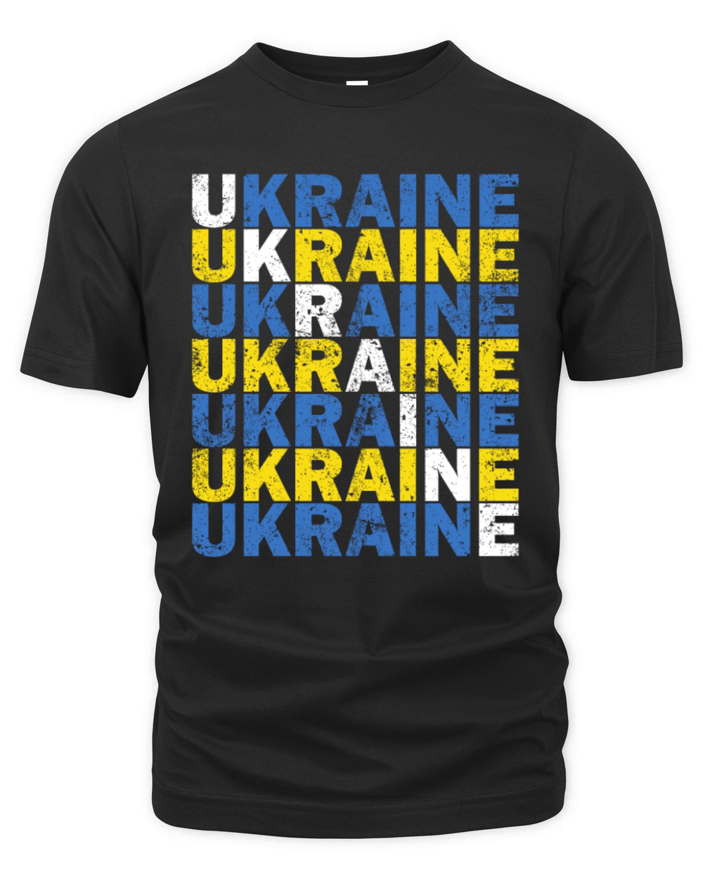 Ukraine Vintage Flag Shirt Ukrainian Gifts Organic Unisex T-shirt