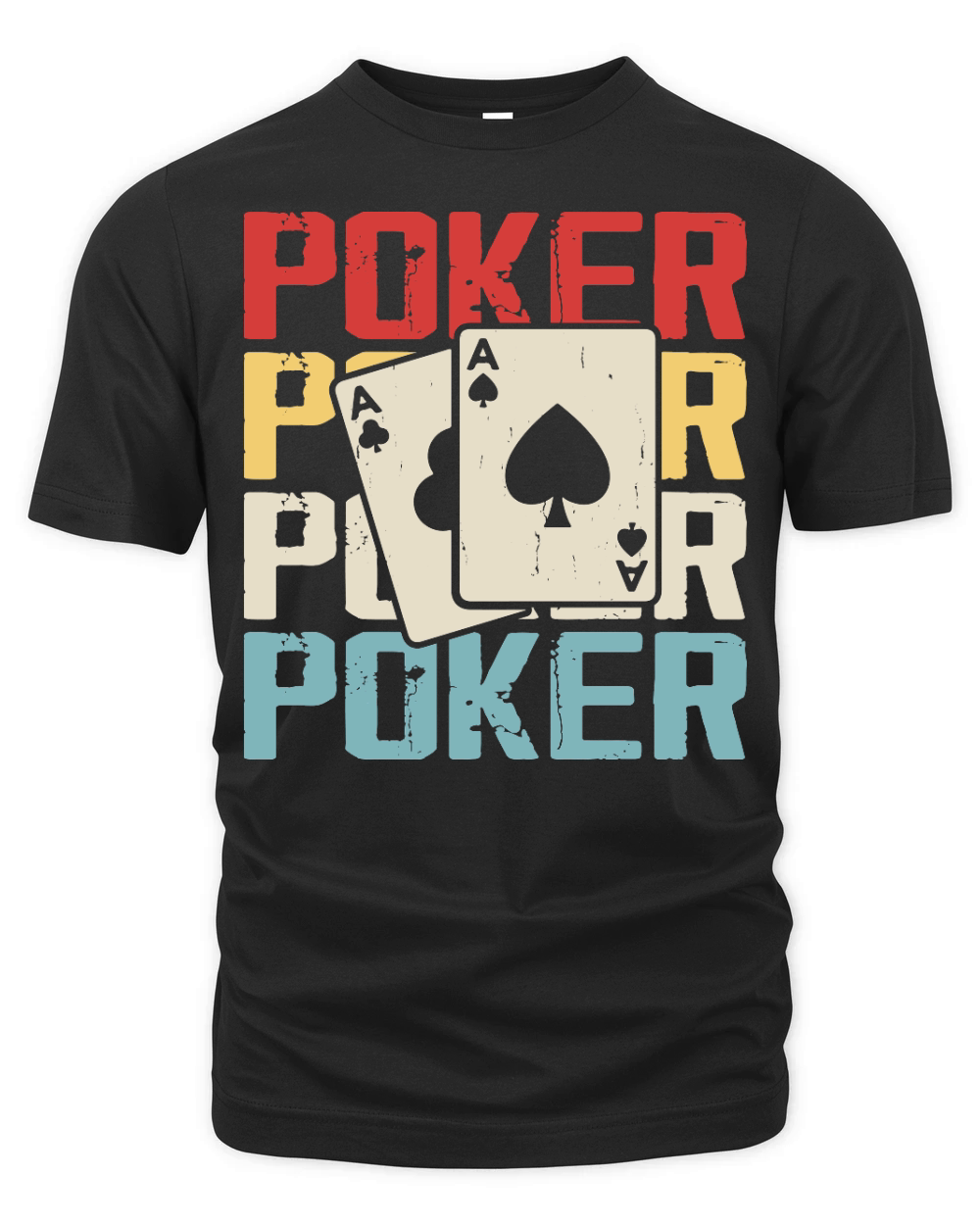 Vintage Casino Poker Organic Unisex T-shirt