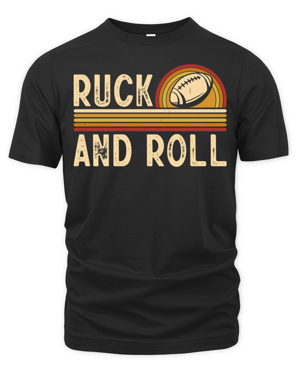 Vintage Rugby Player ruck and roll Organic Unisex T-shirt