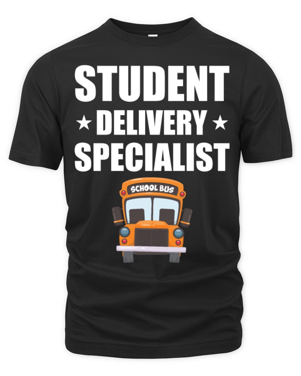 Yellow Schoolbus Driver Student Delivery Organic Unisex T-shirt
