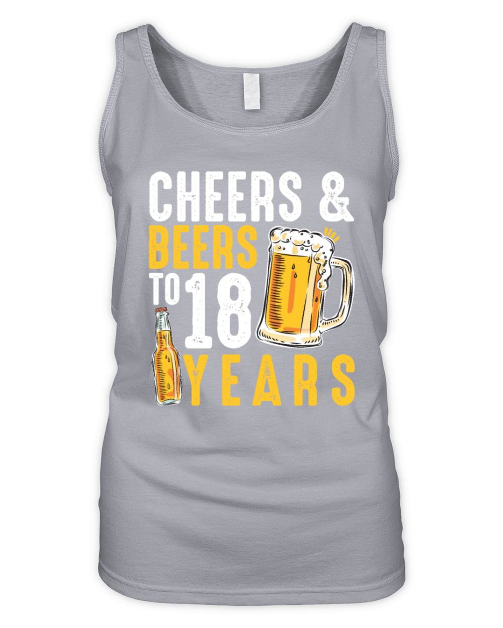 18th Birthday Gifts Drinking Shirt for Men or Organic Women's Tank Top
