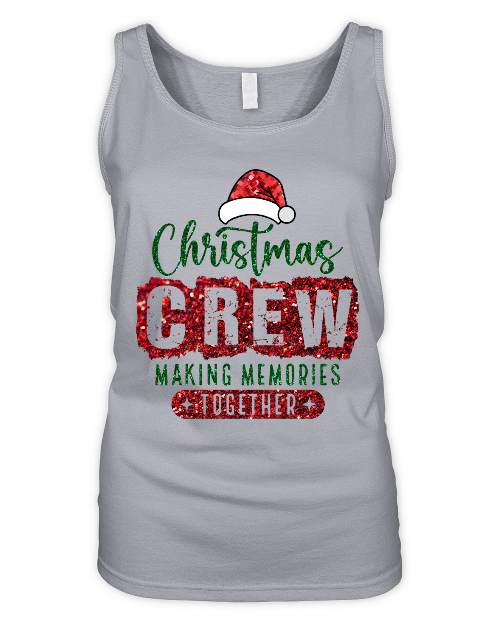 Christmas Crew Making Memories Together Organic Women's Tank Top