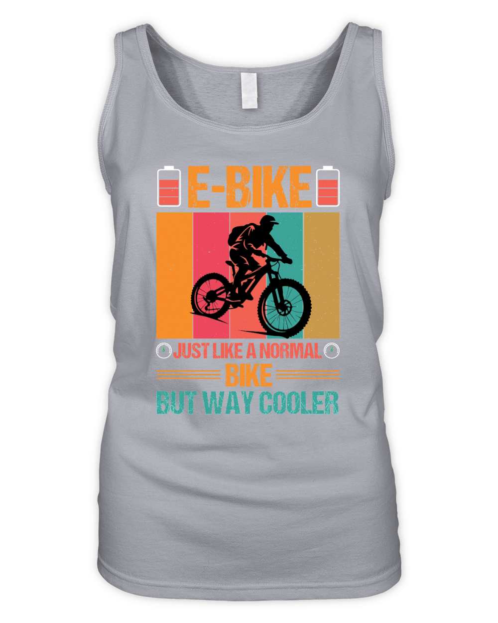 E Bike Just Like a Normal Bike But Way Cooler  2 Organic Women's Tank Top