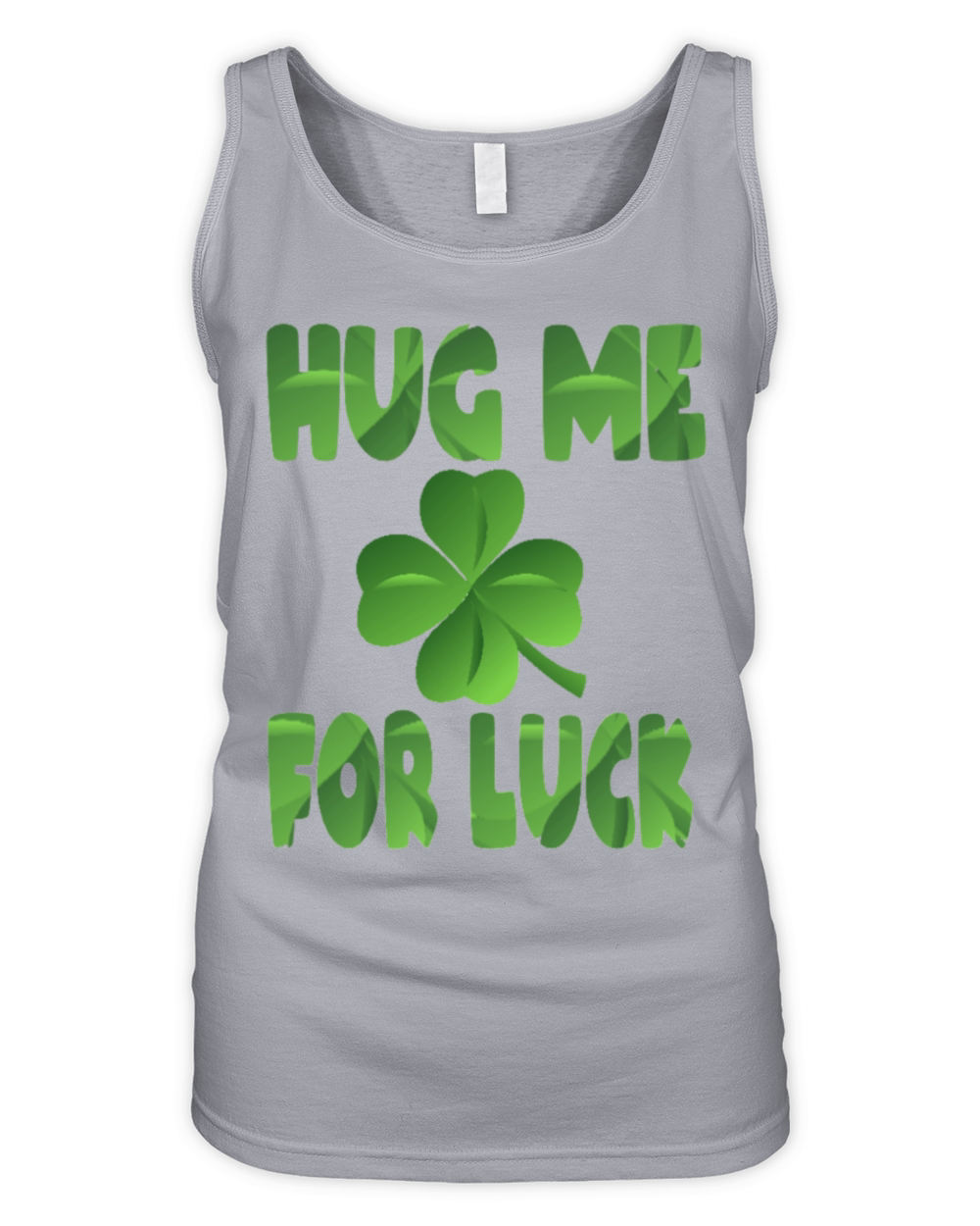 Hug Me For Luck Organic Women's Tank Top