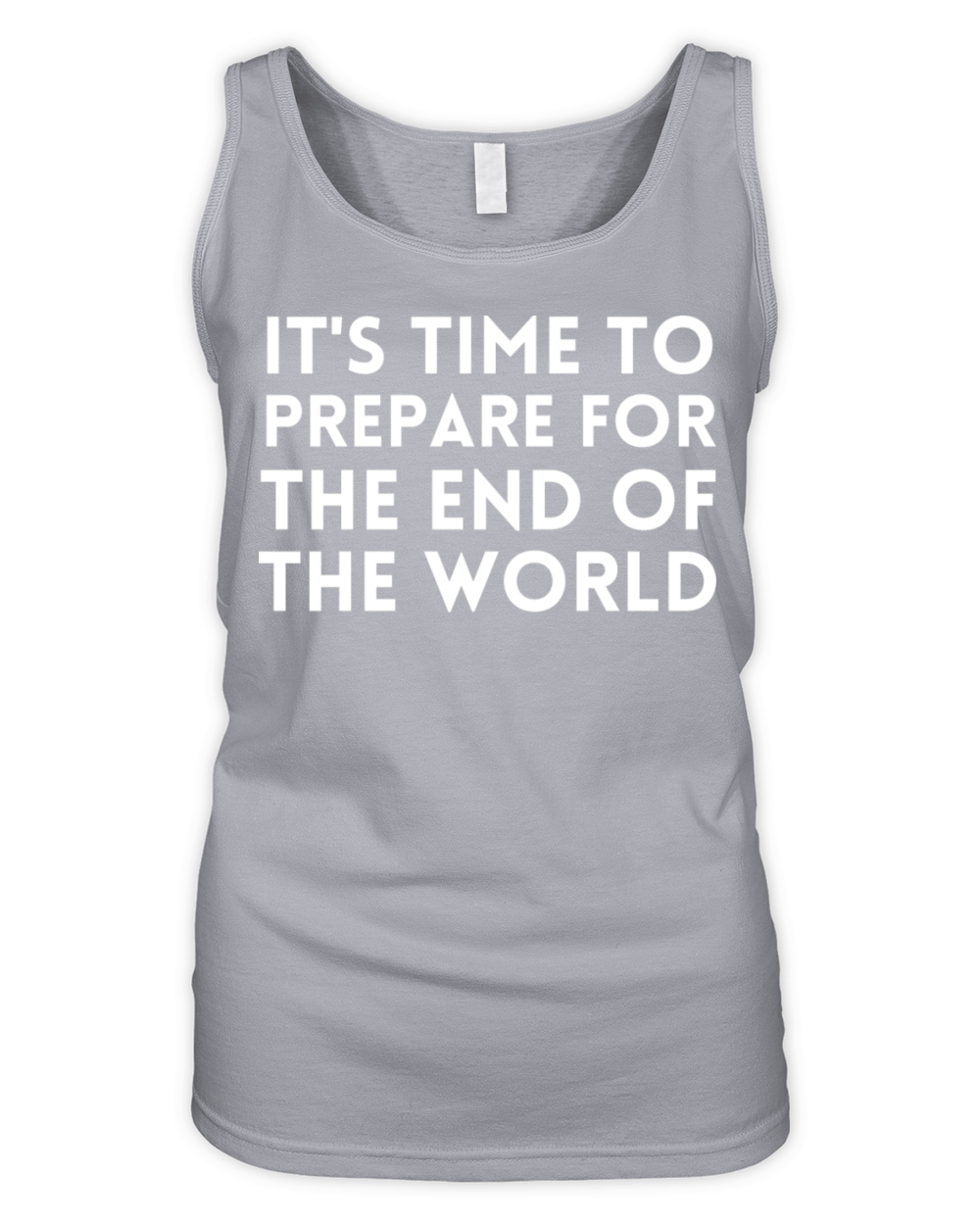 Prepare the end of the World Organic Women's Tank Top
