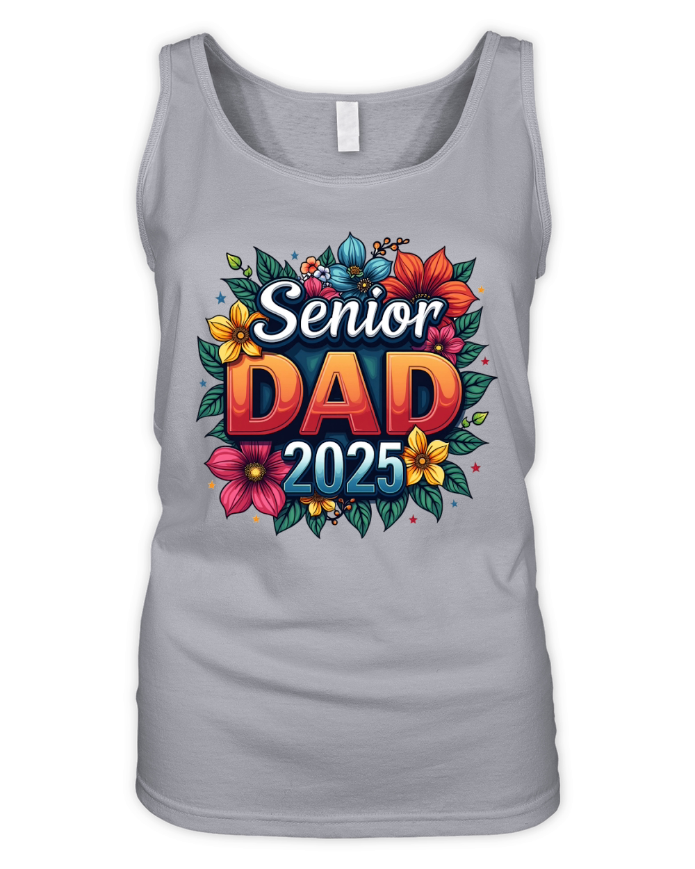 Senior Dad 2025 Organic Women's Tank Top