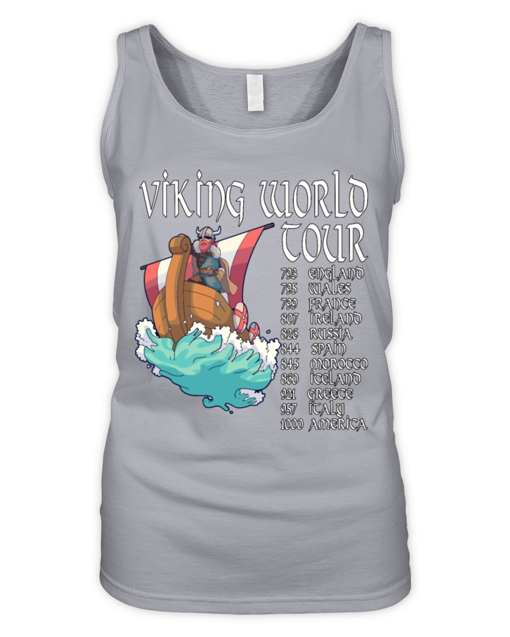 Viking World Tour Vikings Valhalla Odin for a Men Organic Women's Tank Top