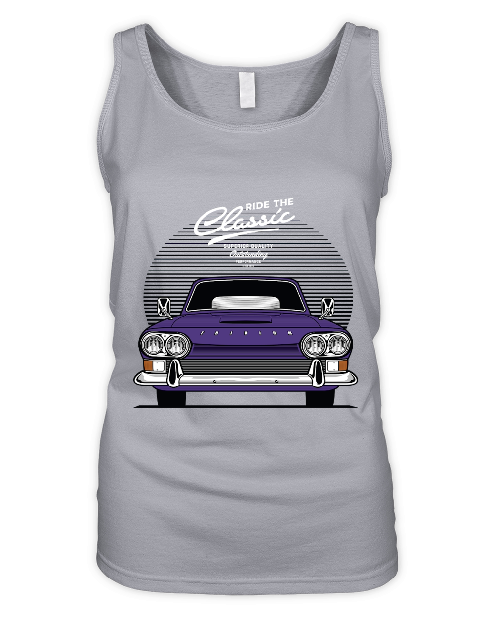 Vintage Car 19 Organic Women's Tank Top